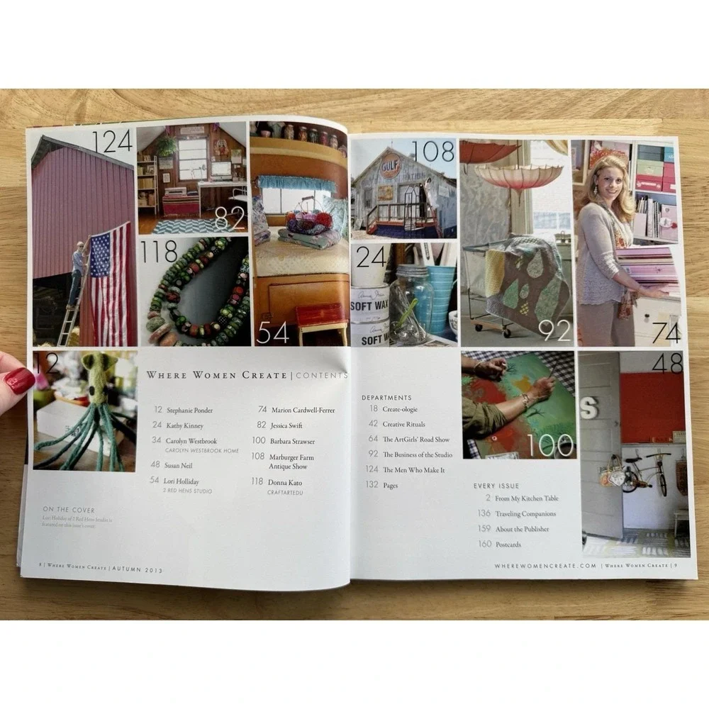 Where Women Create Inspiring Workspaces Of Extraordinary Women Aug/Sept/Oct 2013